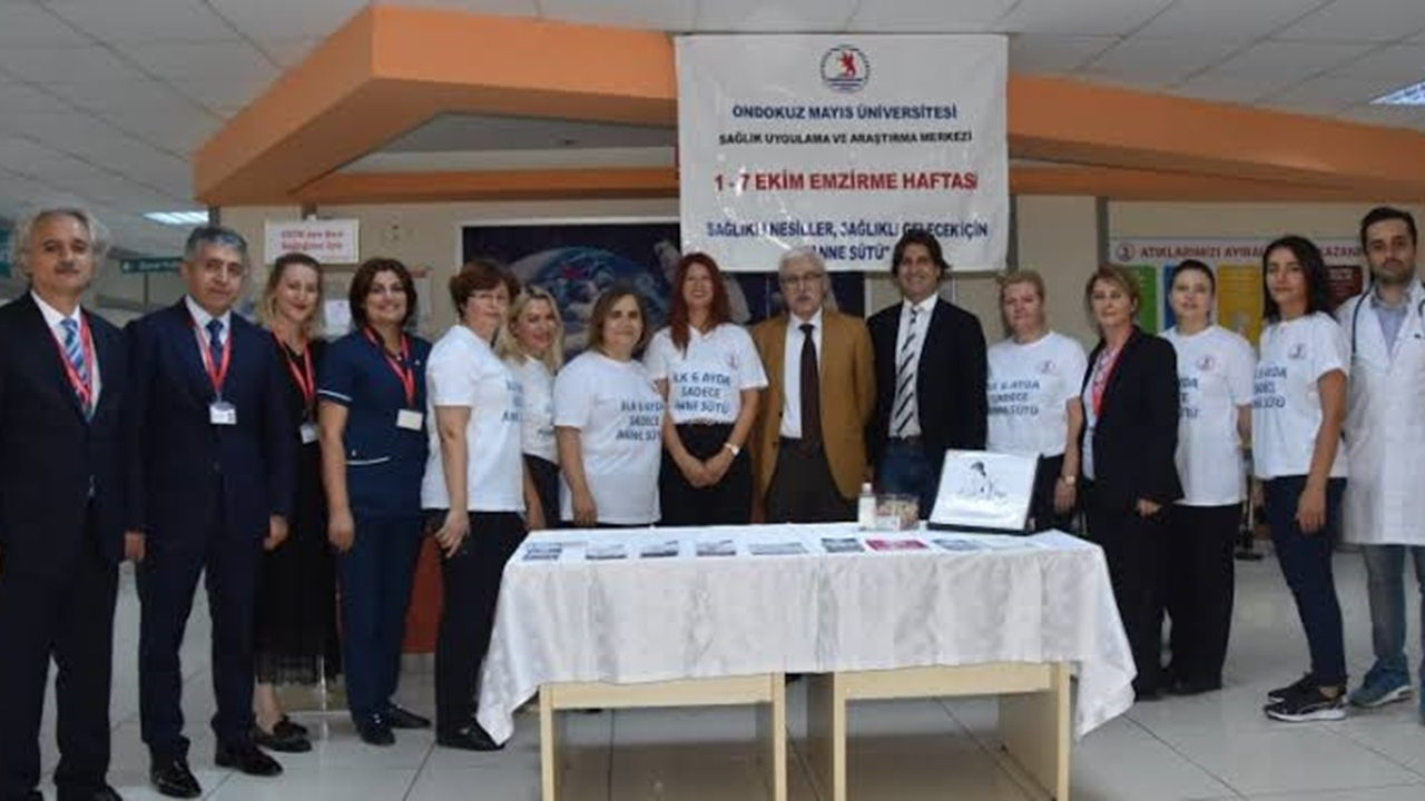 Samsun'da Prof. Dr. Canan Aygün: “Anne sütü bebeği enfeksiyonlardan koruyor”