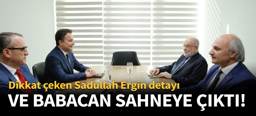 Karamollaoğlu'ndan Babacan'a ziyaret!