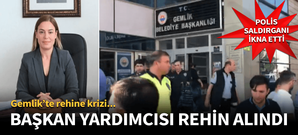 Bursa'da belediye başkan yardımcısı rehin alındı!