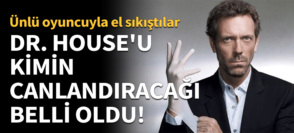 Ünlü oyuncu Dr. House için el sıkıştı!