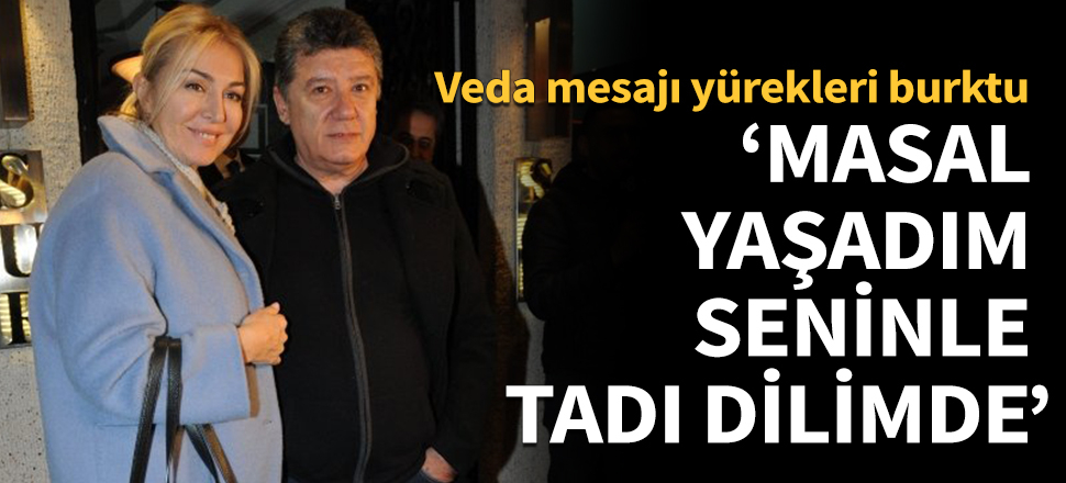Eşine vedası yürekleri burktu!