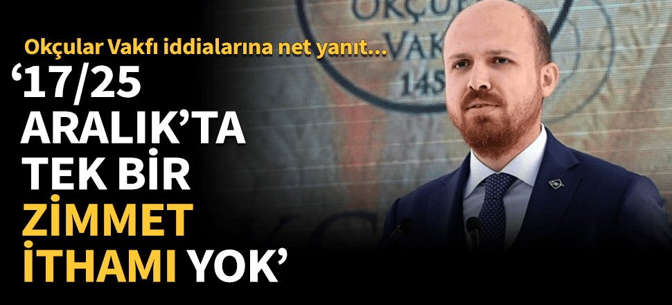 "17-25 Aralık'ta tek bir zimmet ithamı yok"