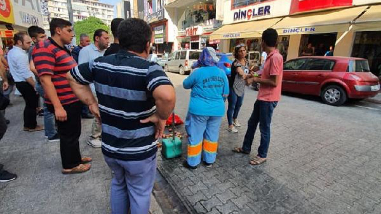 Zabıta, seyyar satıcının incirlerini yere döktü!