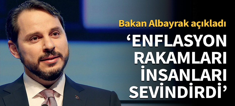 'Enflasyon rakamları insanları sevindirdi'