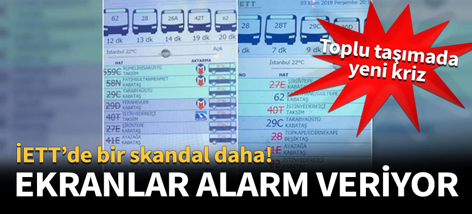 'Sefer bilgilendirme ekranları’ alarm veriyor!