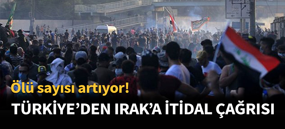 Türkiye'den Irak'a itidal çağrısı...