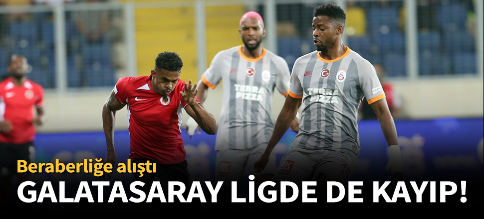 Gençlerbirliği ile Galatasaray 0-0 berabere kaldı!