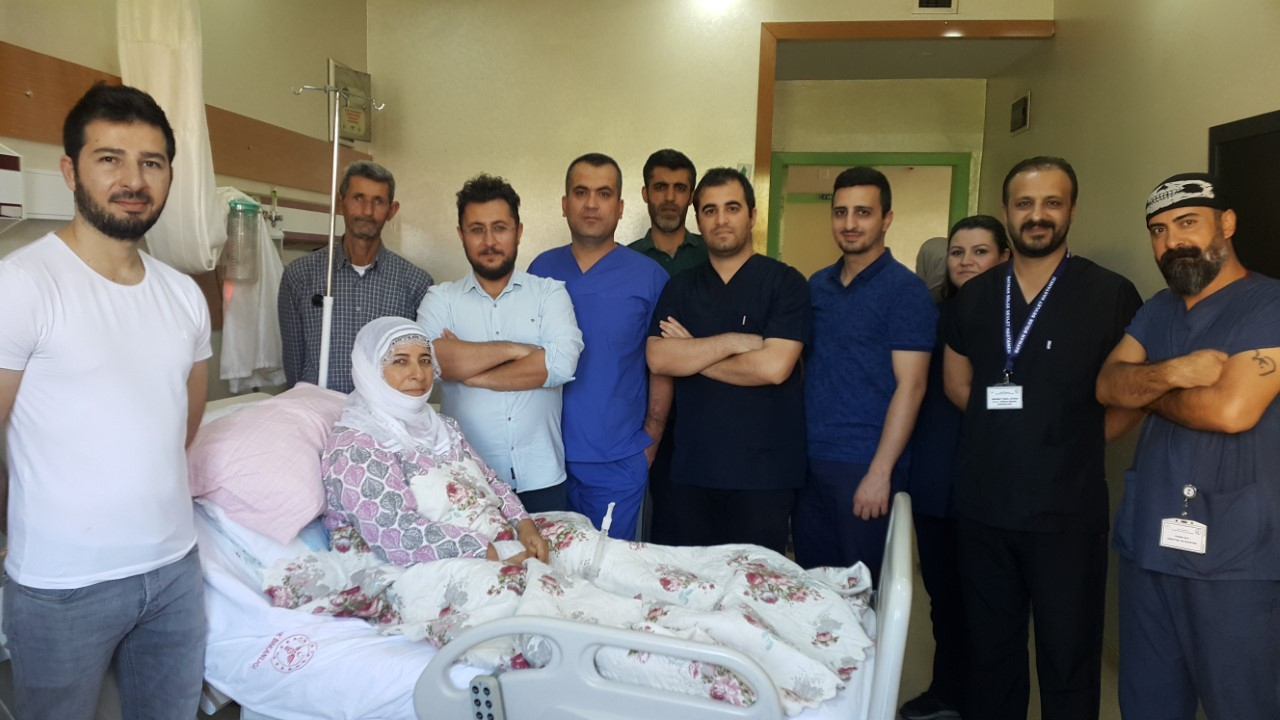 Kalbinden mandalina büyüklüğünde tümör çıkarıldı!