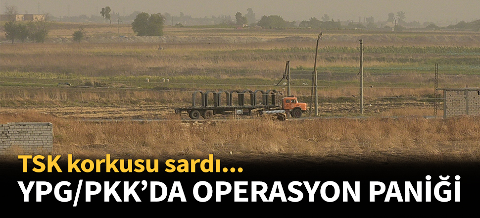 Terör örgütü YPG/PKK'da büyük panik...