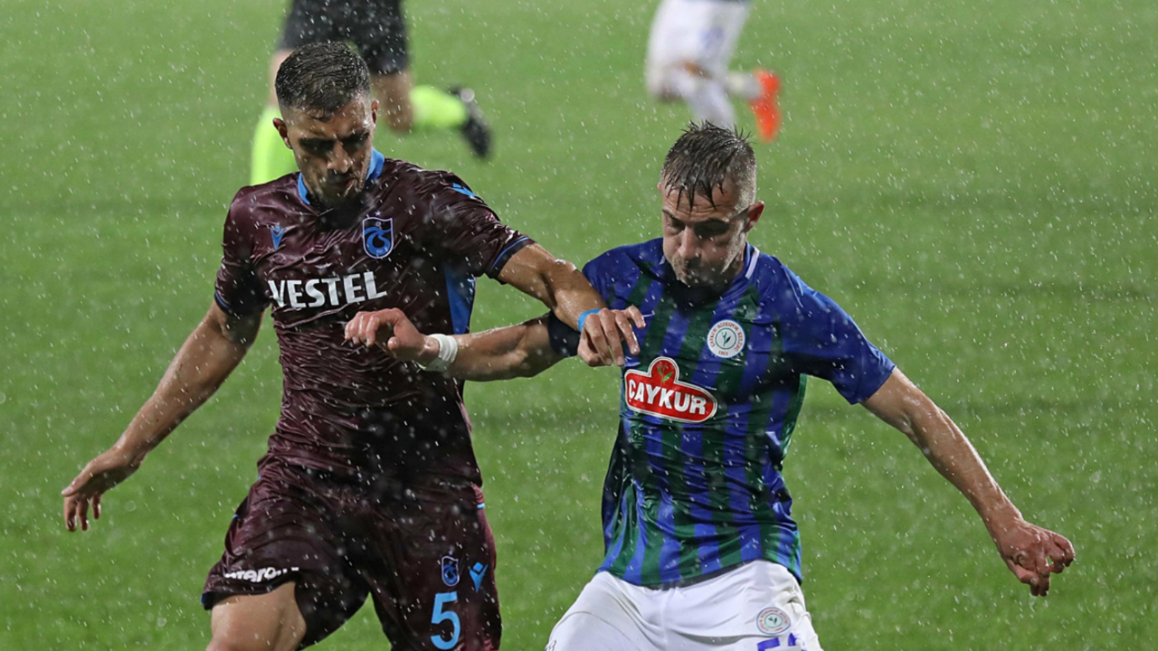 Trabzonspor, Çaykur Rizespor'u 2-1 yendi!