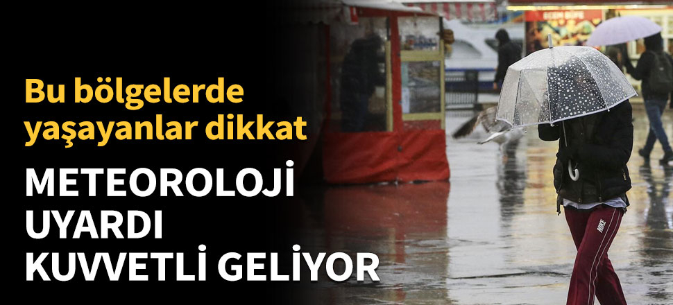 Bu bölgelerde yaşayanlar dikkat!