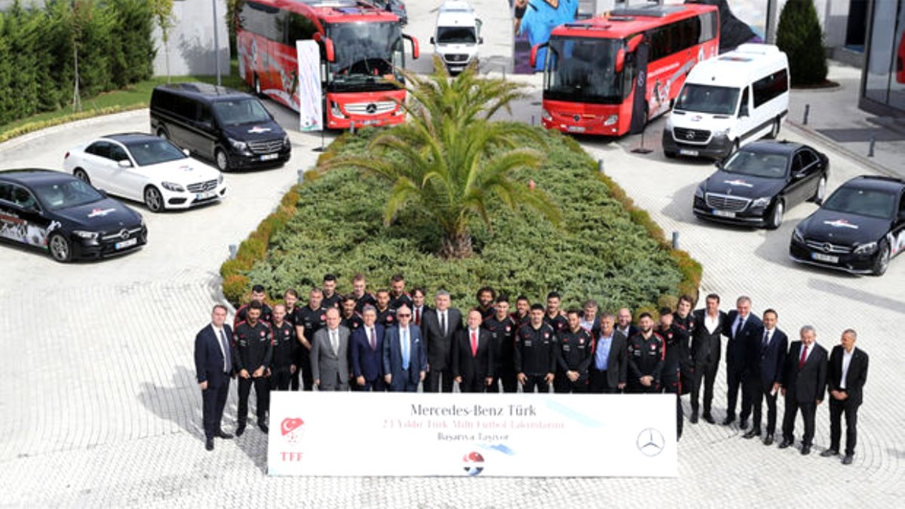 TFF ile Mercedes Benz arasındaki sponsorluk sözleşmesi uzatıldı!