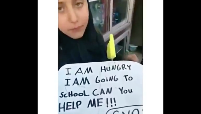 Adanalı küçük kız Suriyeli kılığında dileniyor!