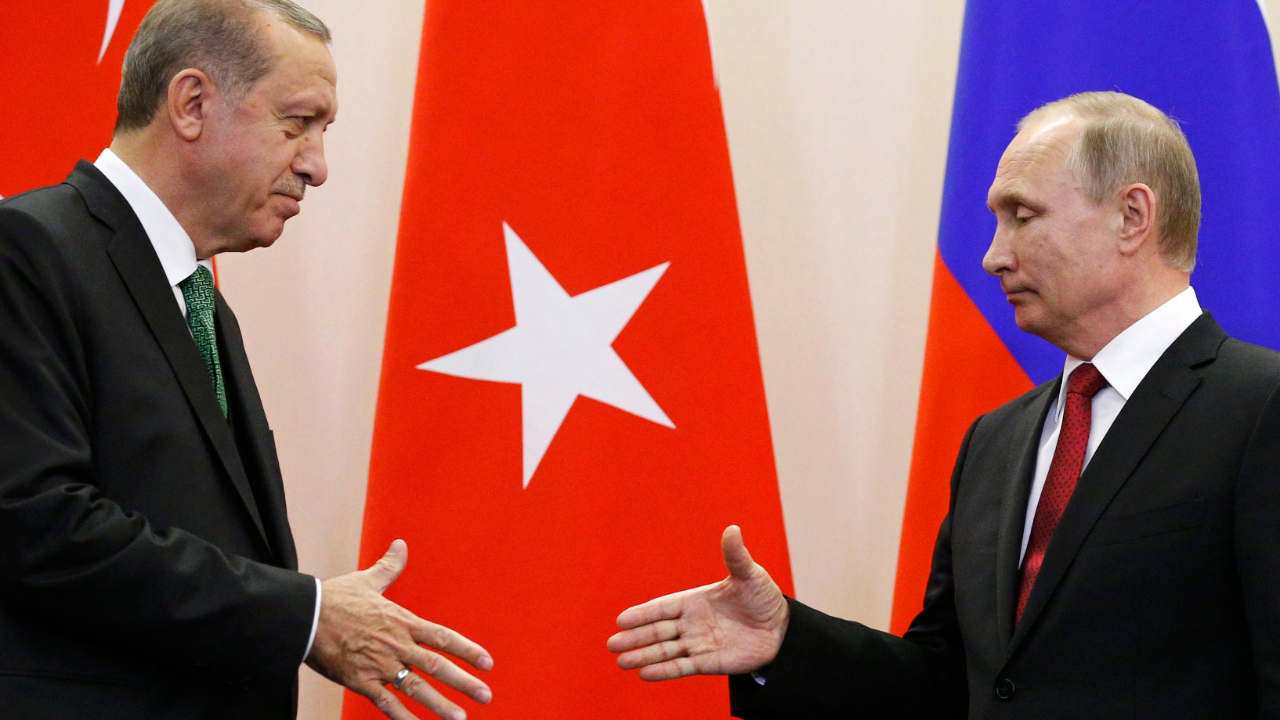 Cumhurbaşkanı Erdoğan, Putin'le görüştü