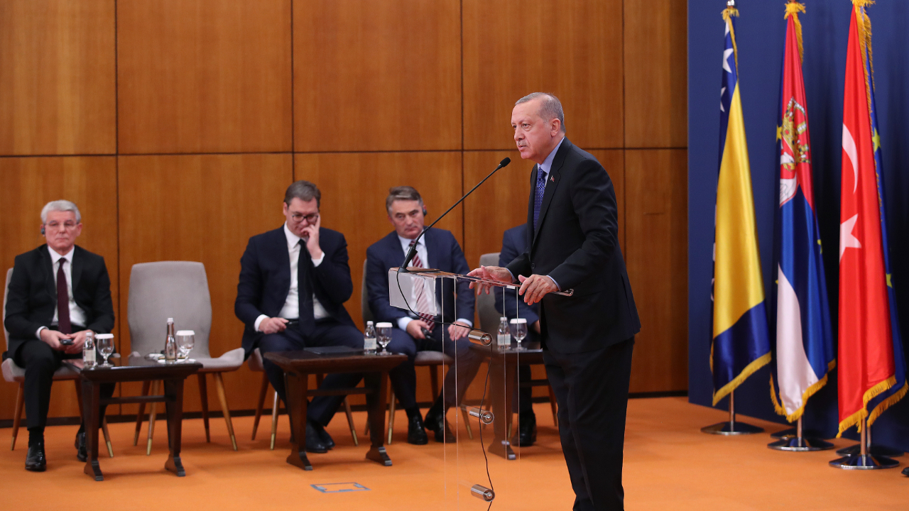 Erdoğan üçlü zirvede konuştu!