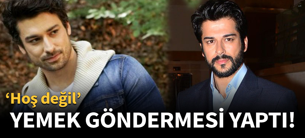Alp Navruz'dan Burak Özçivit'e gönderme!