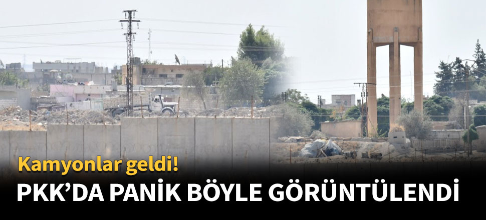 PKK'da operasyon paniği böyle görüntülendi