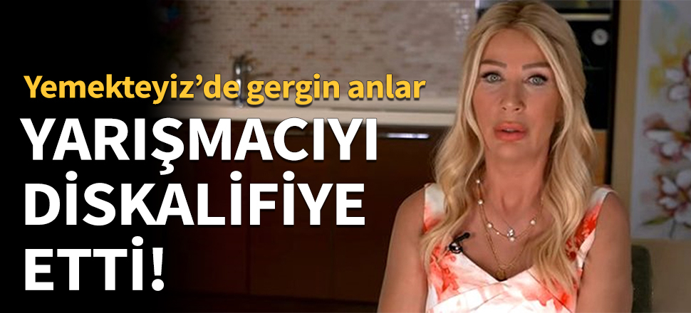 Seda Sayan yarışmacıyı diskalifiye etti!