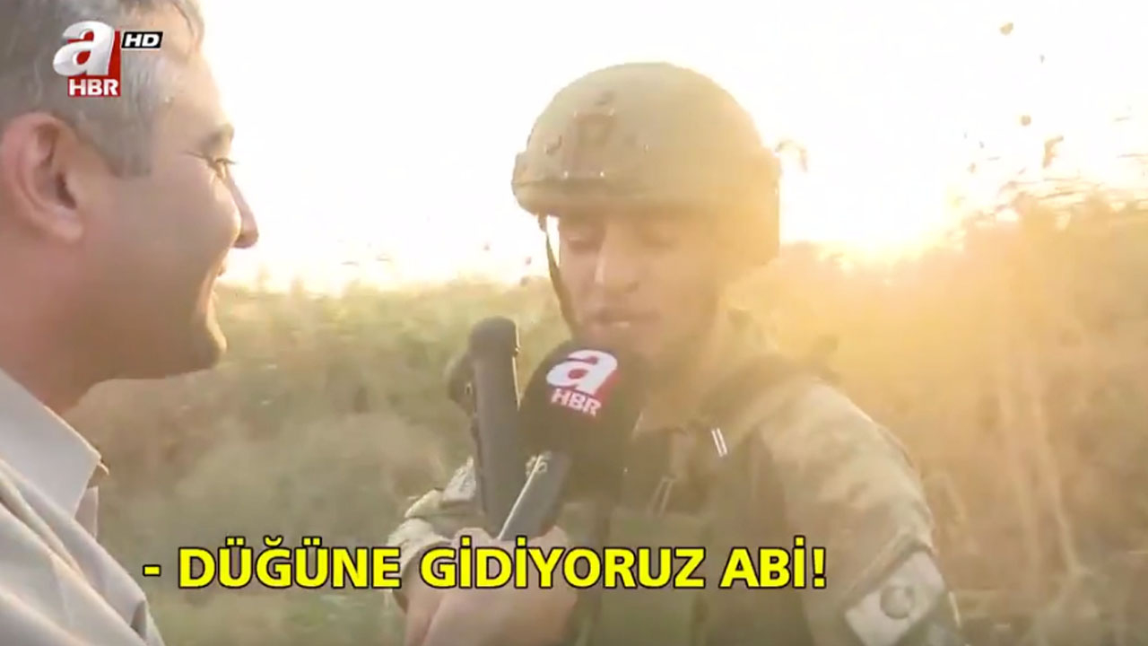 Sefere giden Mehmetçik'ten milletine mesaj var...