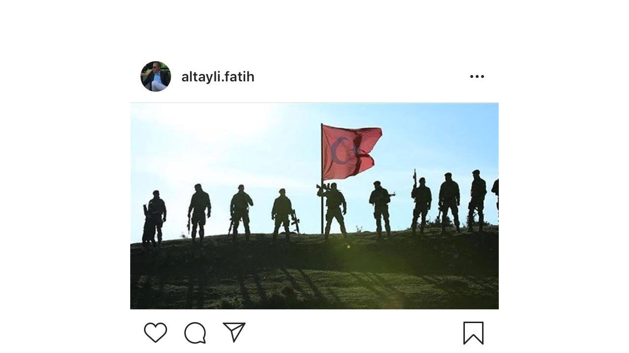 Davutoğlu'na Barış Pınarı göndermesi