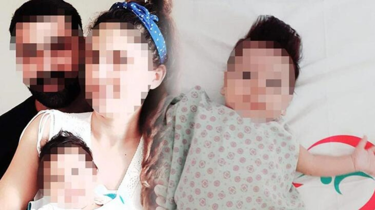 3 aylık bebeğine kabusu yaşattı