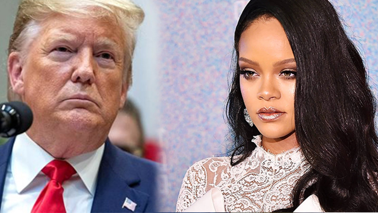 Rihanna'dan Trump'ın açıklamalarına sert tepki!