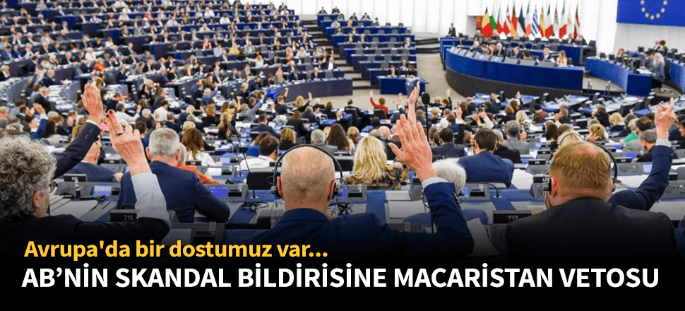 AB'nin Türkiye bildirisi Macaristan'a takıldı!