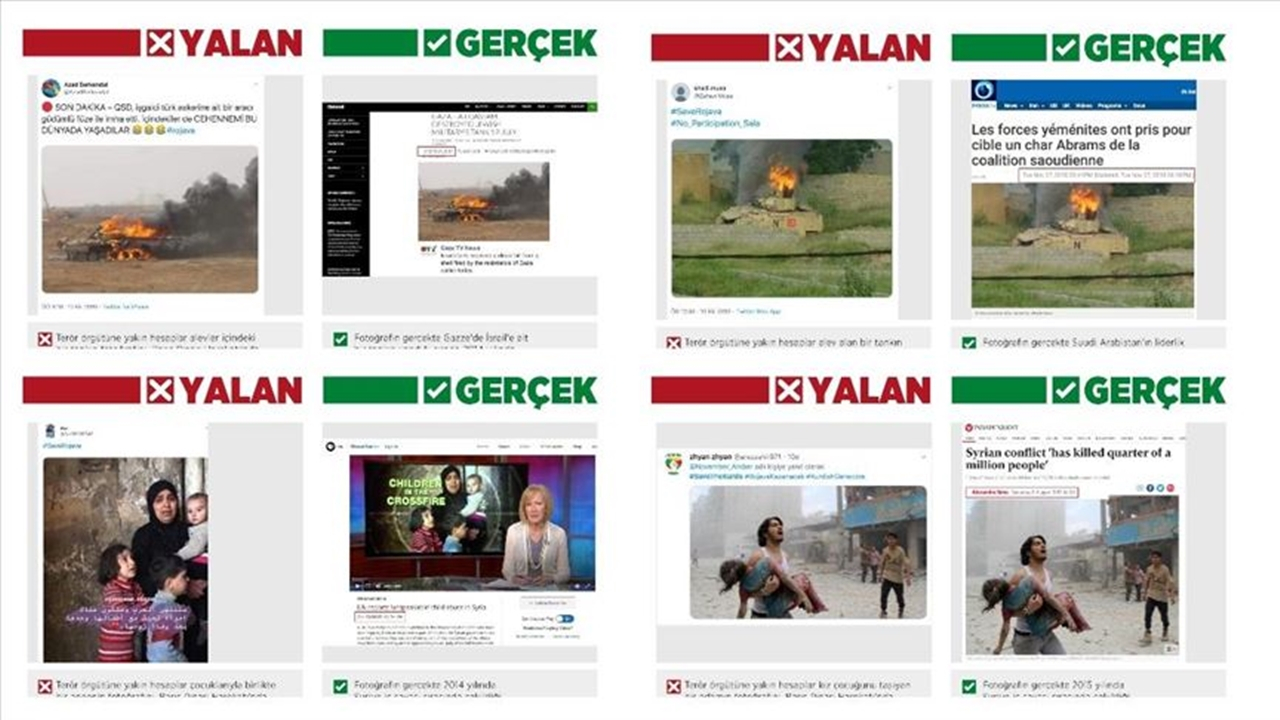 İşte terör örgütü yandaşlarının yalanları!