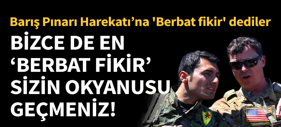 'Berbat fikir' sizin okyanusu geçmeniz!