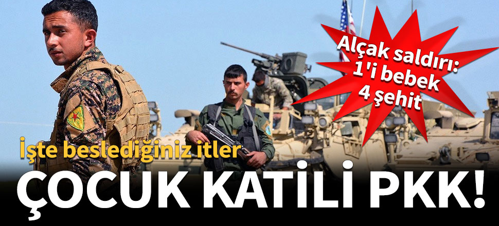 İşte beslediğiniz itler! Alçak saldırı: 1'i bebek 4 şehit
