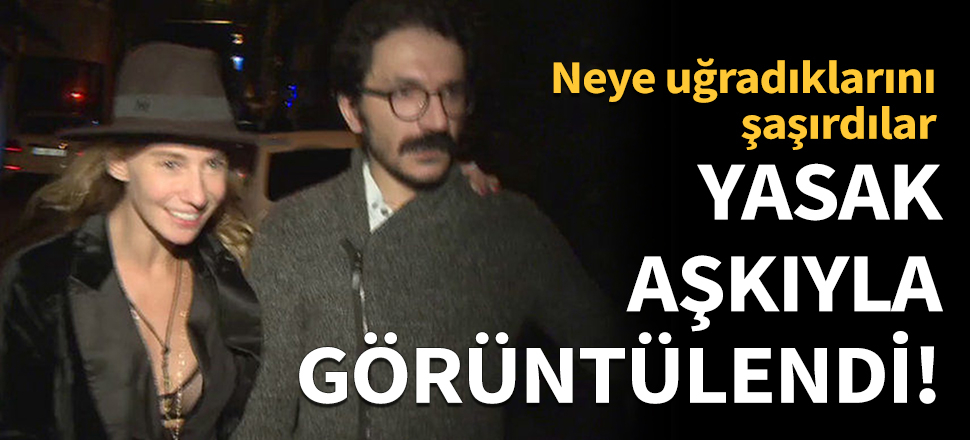 Ünlü oyuncu yasak aşkıyla görüntülendi!