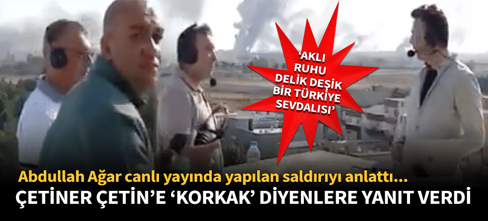 Abdullah Ağar keskin nişancı ateşini ve Çetiner Çetin'in refleksini anlattı!
