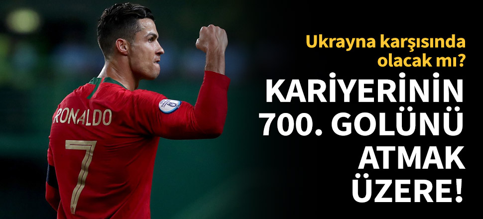 Şimdiye kadar 699 gol attı!