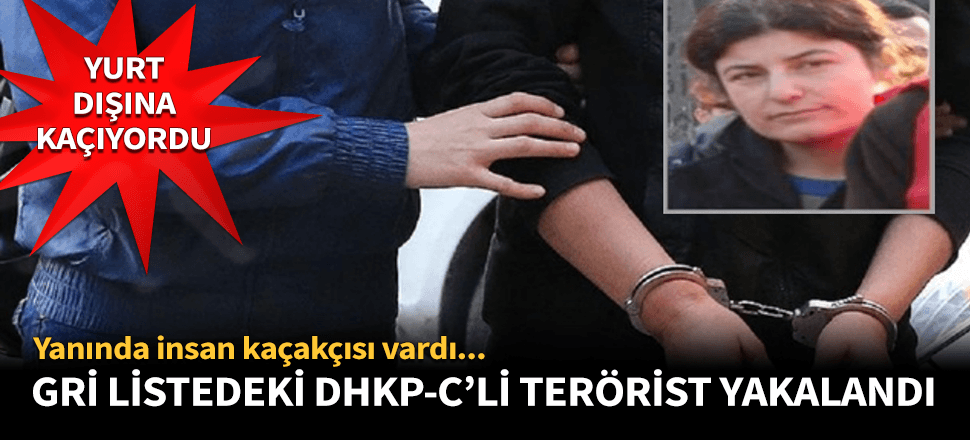 Gri listede aranan terörist Kırklareli'de yakalandı!