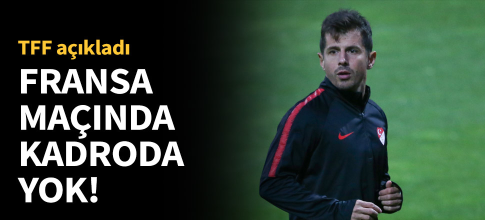 Emre Belözoğlu'ndan kötü haber!