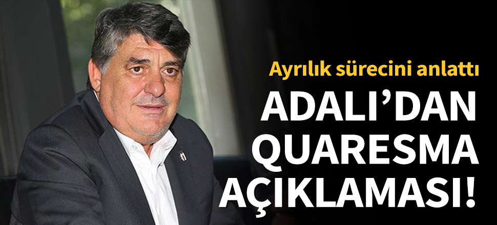 "Quaresma belki antrenör olarak geri döner!"