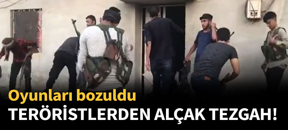 Teröristlerden alçak tezgah!