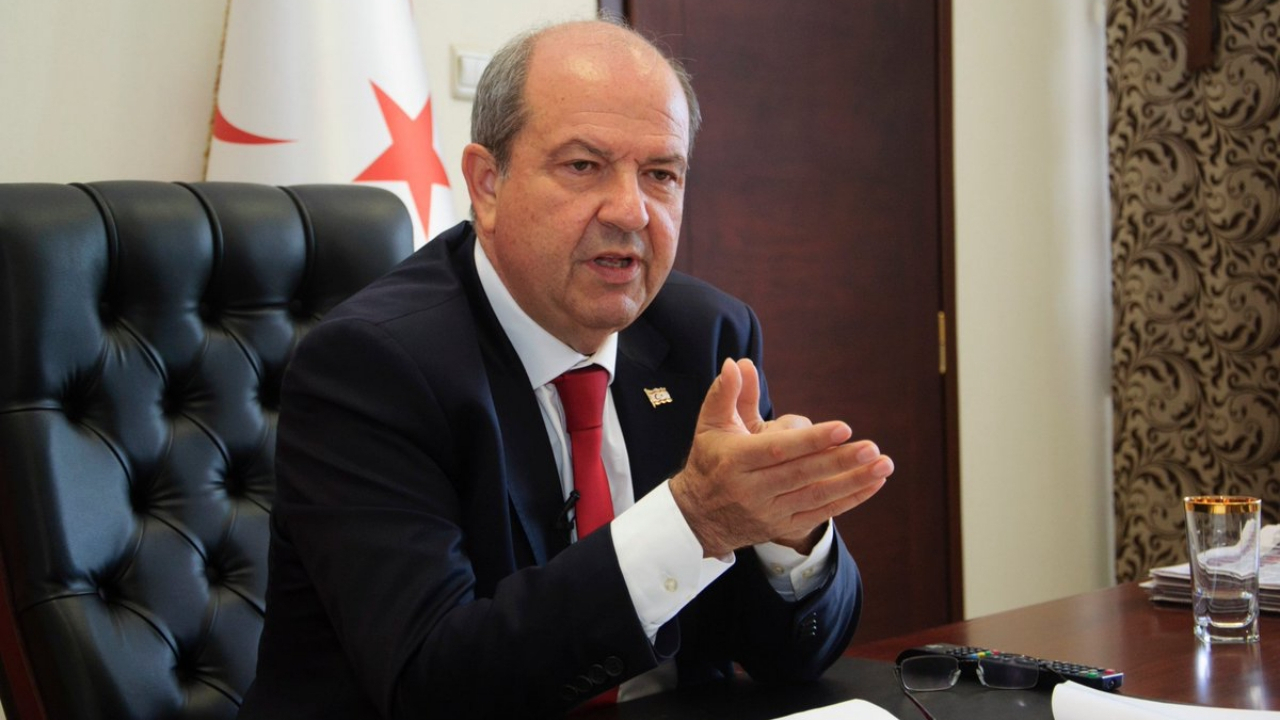 KKTC Başbakanı Ersin Tatar, Mustafa Akıncı'yı kınadı!