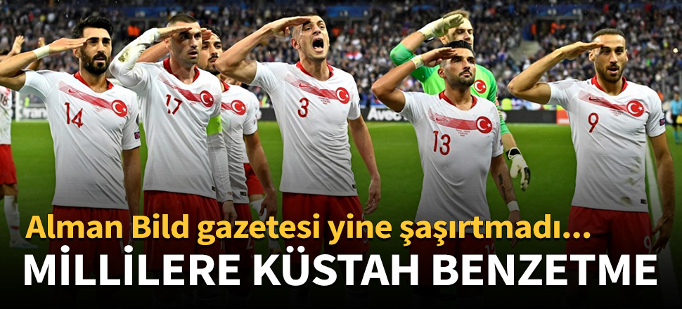 Alman Bild gazetesi yine şaşırtmadı!