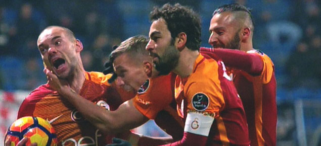 Podolski ve Bruma'nın golü! Galatasaray 2-1 Kasımpaşa