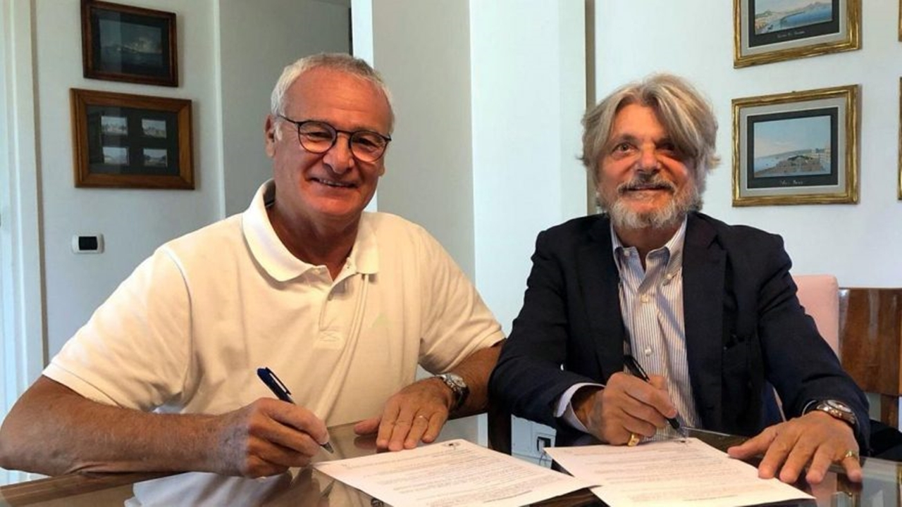 Ranieri, Sampdoria'yla sözleşme imzaladı!