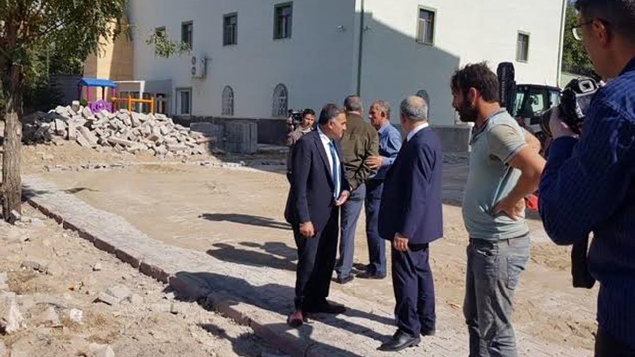 Kayseri'de Başkan Mehmet Cabbar çalışmaları yerinde İnceledi