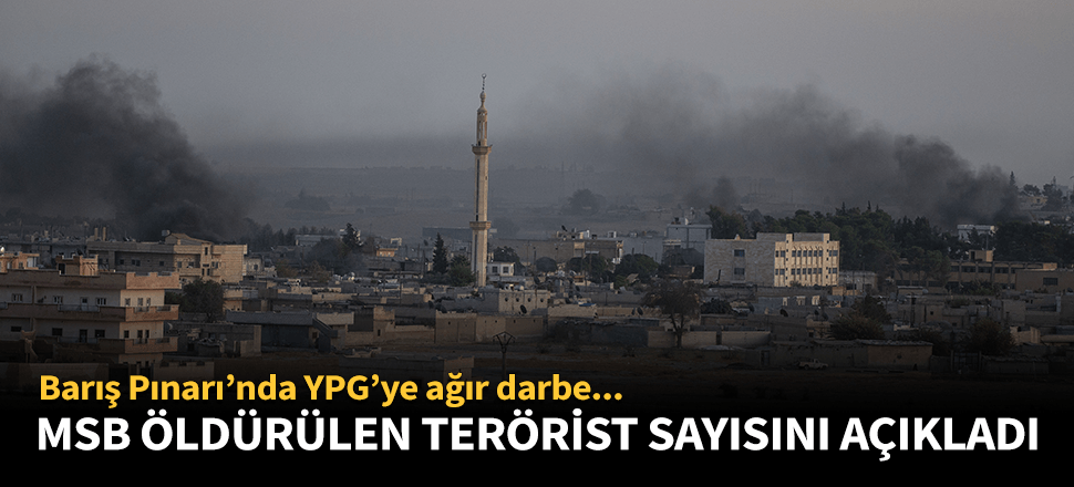 MSB: Etkisiz hale getirilen terörist sayısı 459