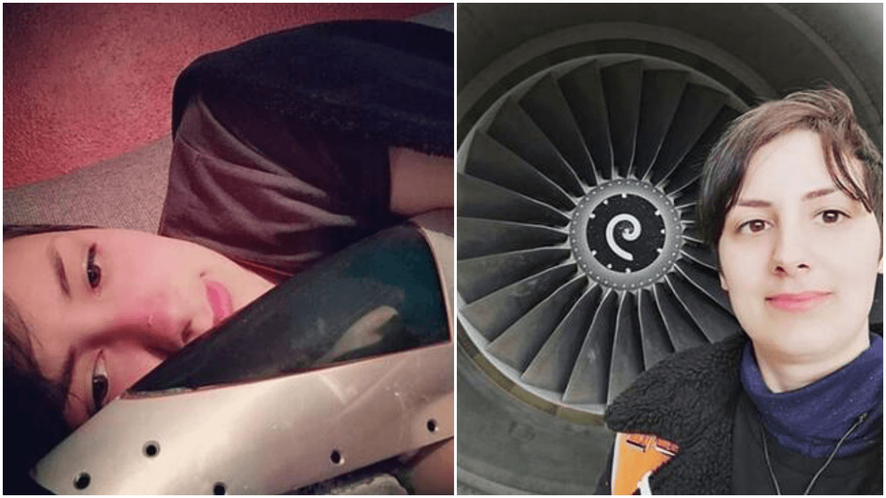 Boeing 737 ile evlenip hangarda yaşayacak!