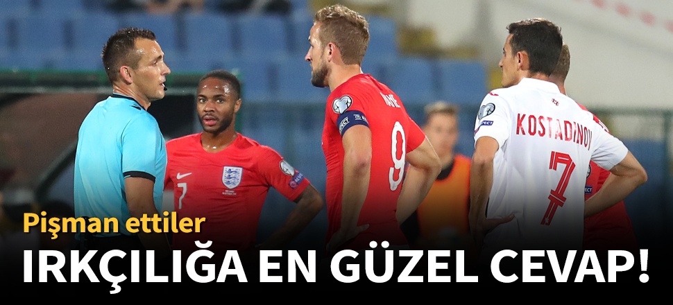 İngiltere, ırkçıları 6 golle selamladı!