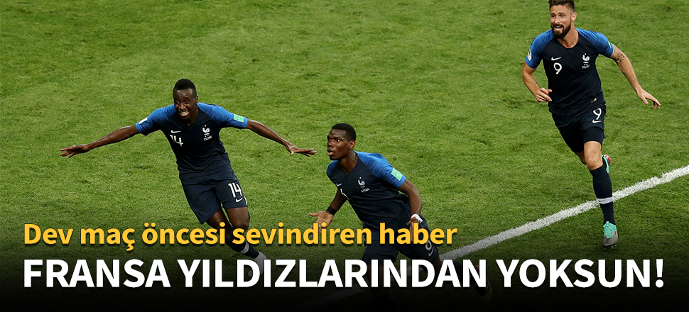 Fransa, Türkiye karşısında yıldızlarından yoksun!