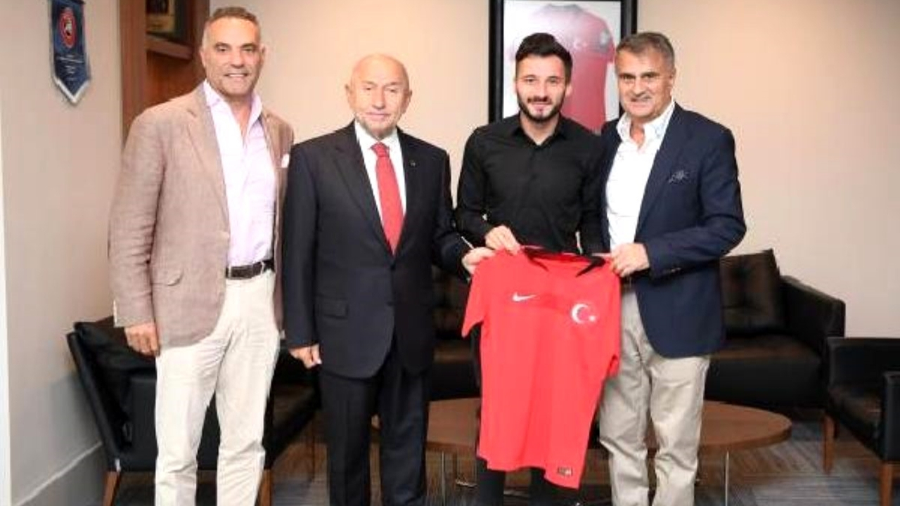 Enver Cenk Şahin'den Nihat Özdemir'e ziyaret!