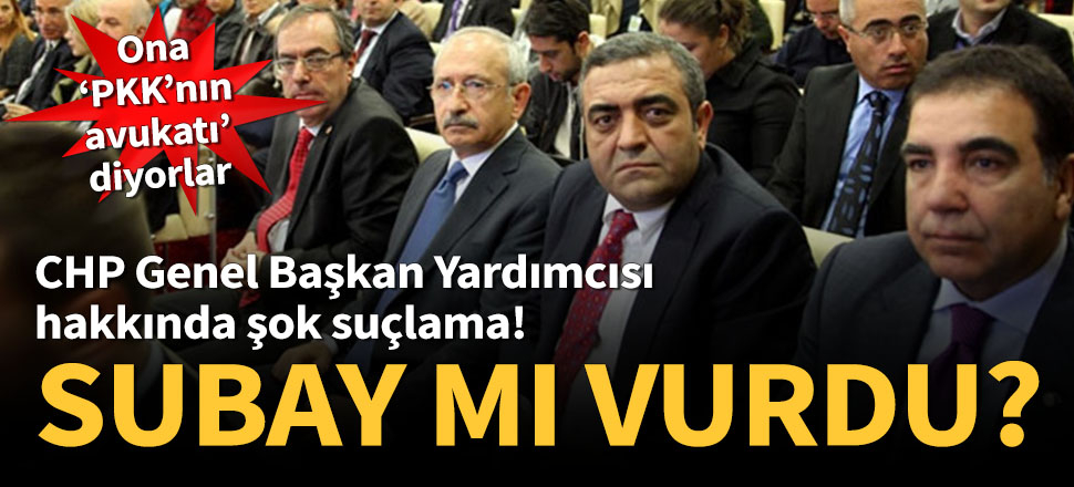 CHP Genel Başkan Yardımcısı hakkında şok suçlama!