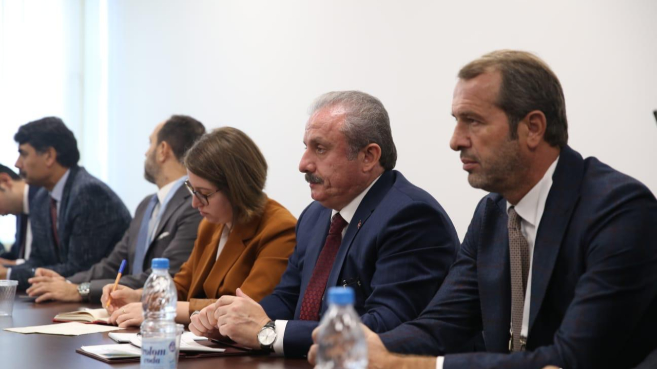 TBMM Başkanı Şentop'tan kritik görüşme...
