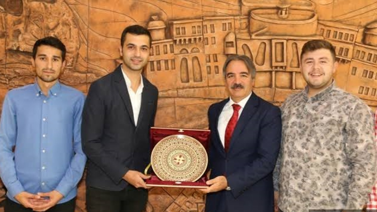 Nevşehir'de ÜNİAK Heyetinden Rektör Mazhar Bağlı’ya ziyaret